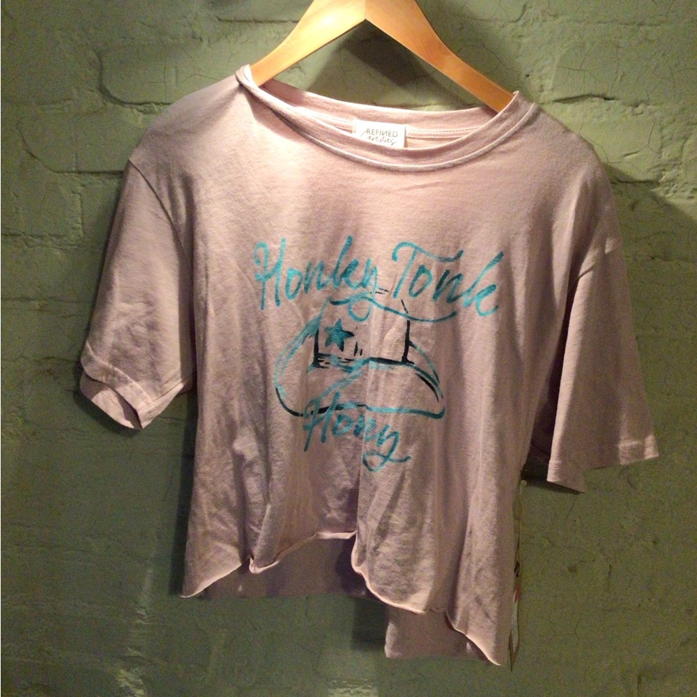 NEW! Honky tank Honey cowgirl tee